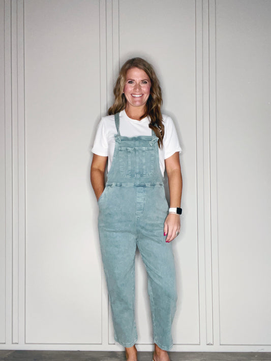 WASHED KNOT STRAP OVERALL