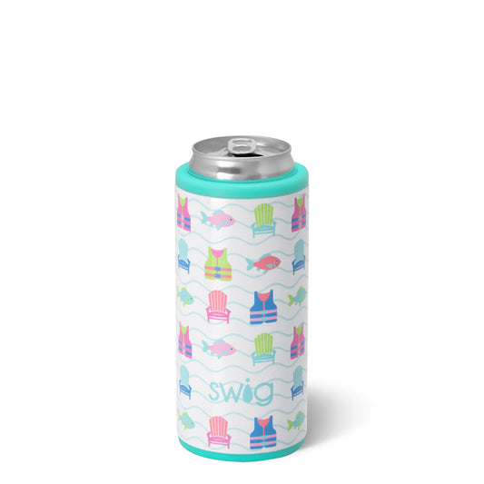 LAKE GIRL SKINNY CAN SWIG COOZIE