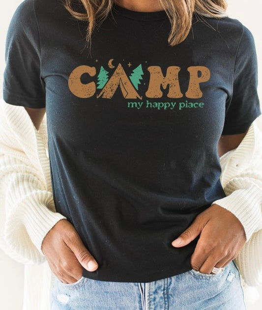 CAMP MY HAPPY PLACE GRAPHIC