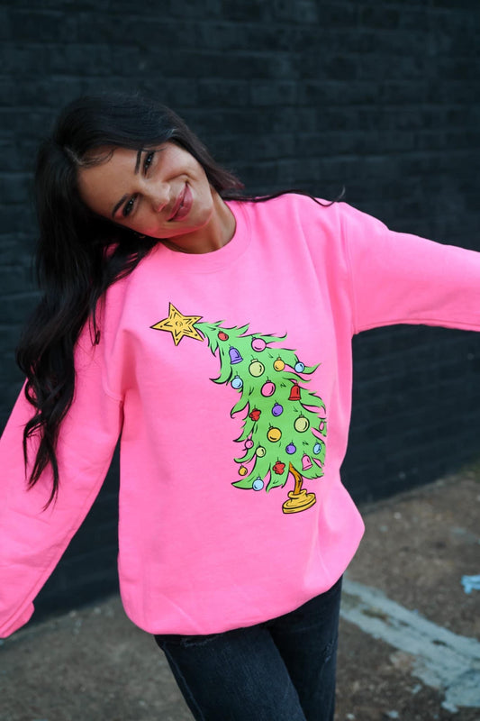 WHOVILLE PINK SWEATER