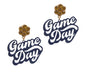 GAME DAY METAL POST EARRING