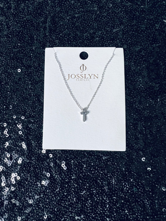 CLASSIC MINI CROSS NECKLACE ‘BF