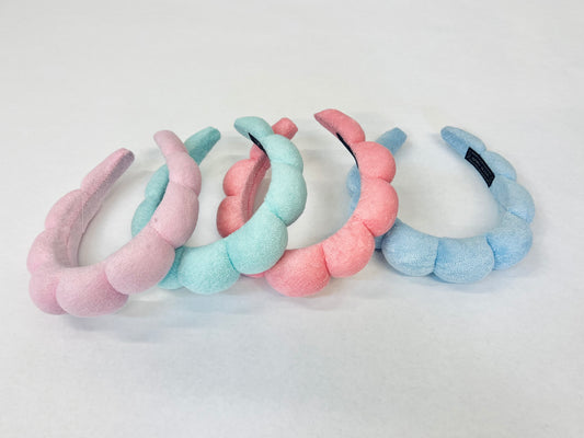 SPA TERRY TOWEL SCALLOPED HEADBAND ‘BF