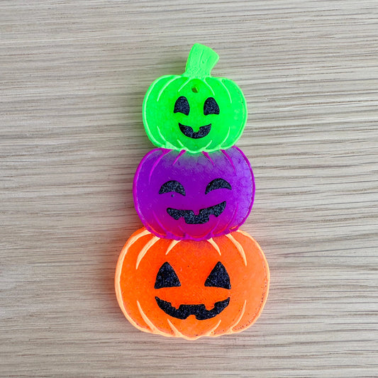 TRIPLE STACK JACK-O-LANTHERN CAR FRESHIE POISON APPLE SCENT