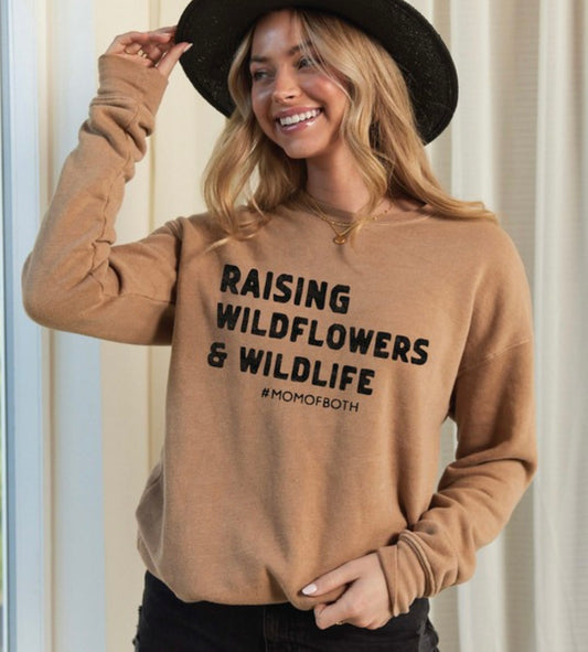 RAISING WILDFLOWERS CREW NECK