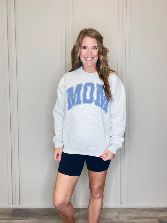 MOM GRAPHIC OVERSIZED SWEATER