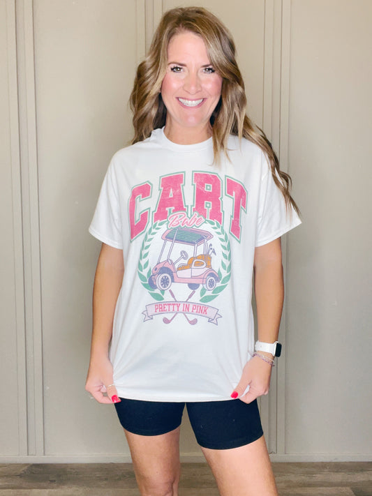 GOLF CART BABE OVERSIZED TEE