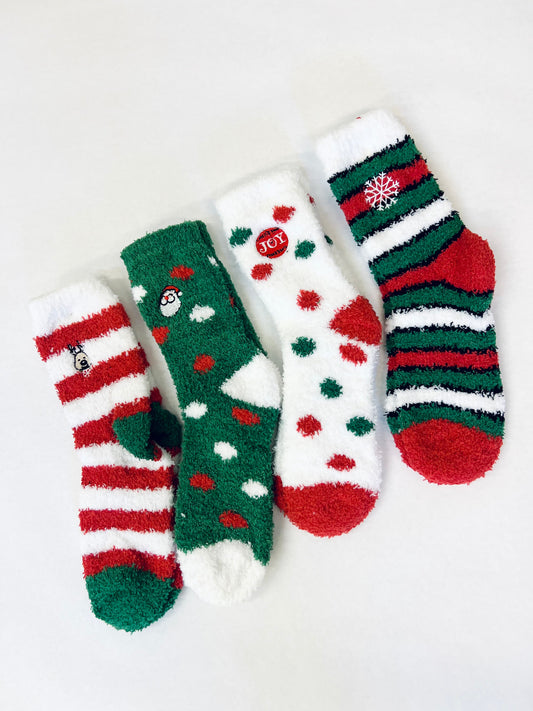 FUZZY CHRISTMAS SOCK ‘23