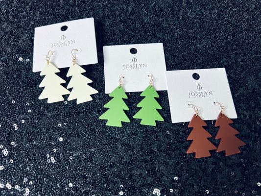 SIMPLE CHRISTMAS TREE EARRING ‘BF