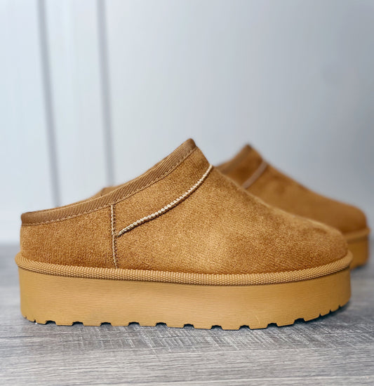 MINI ANKLE PLATFORM FUR BOOTIE