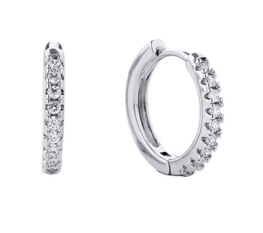 HUGGIE EARRING HOOP