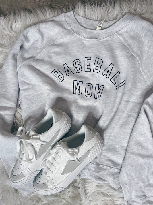 BASEBALL MOM MIDLENGTH SWEATER