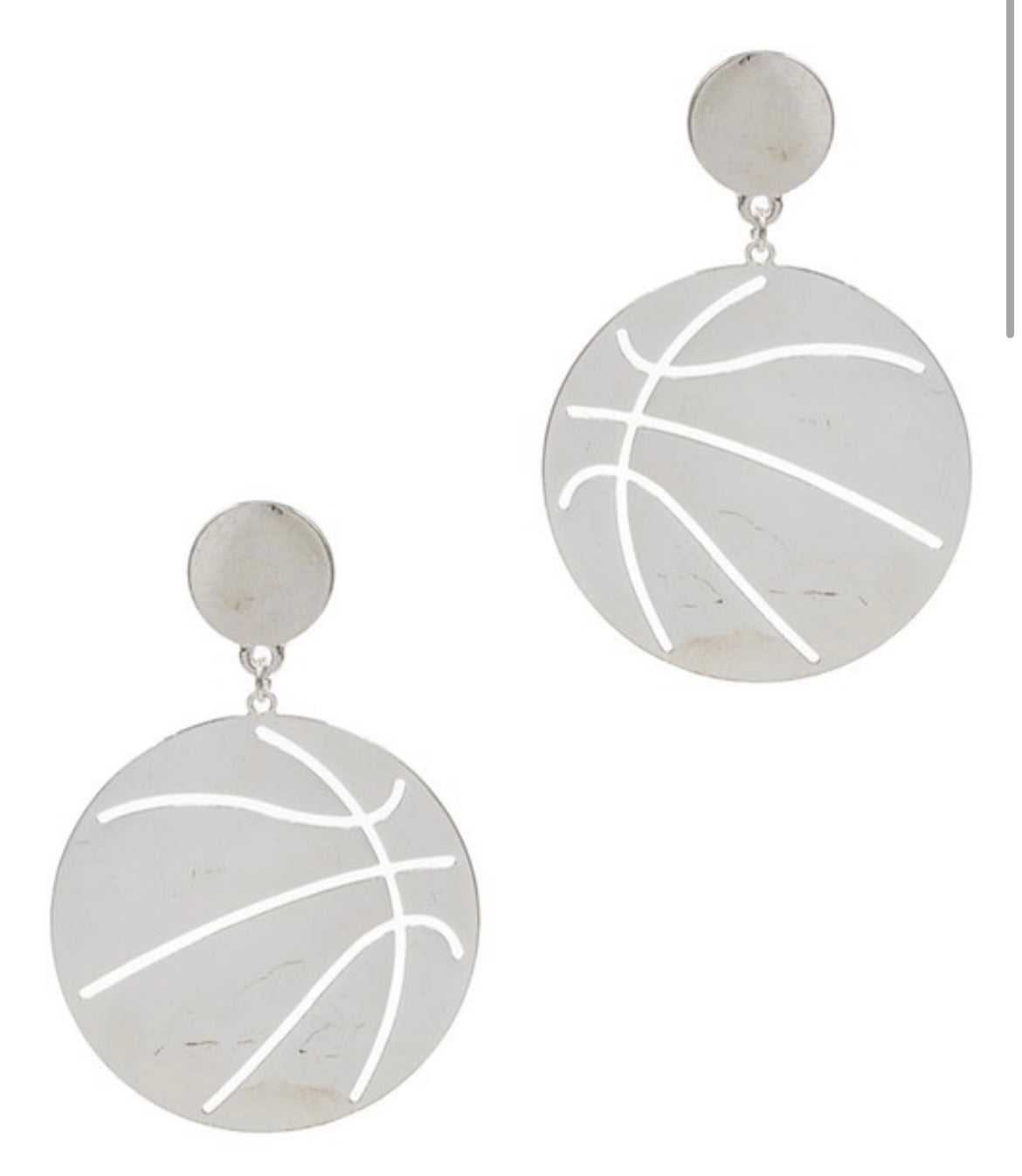 BASKETBALL POST EARRING