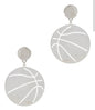 BASKETBALL POST EARRING