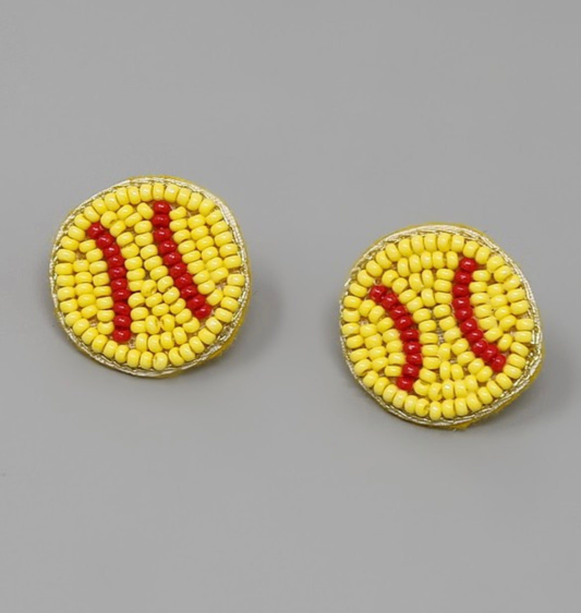 BALL POST EARRING