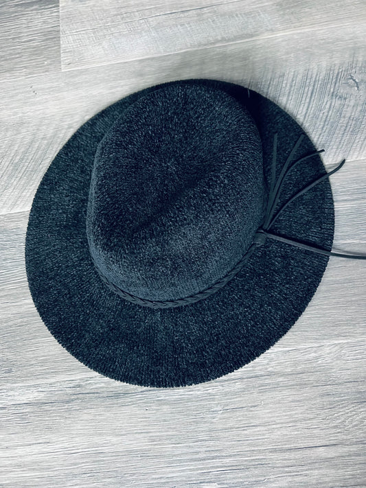 CHENILLE PANAMA HAT ‘BF