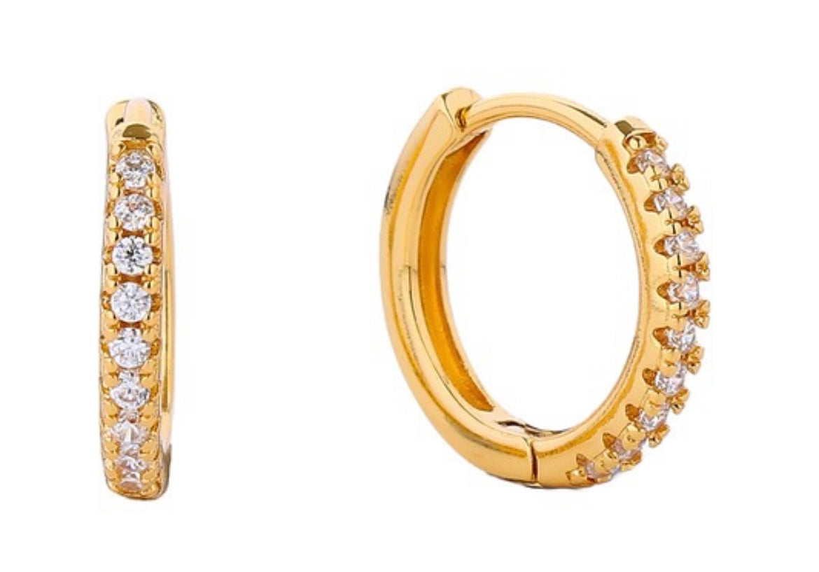 HUGGIE EARRING HOOP