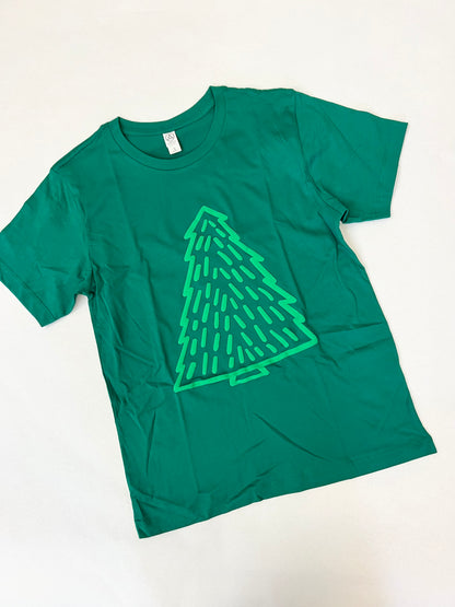 PUFFY TREE CHRISTMAS TEE