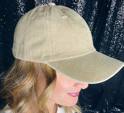 CLASSIC VINTAGE WASHED BASEBALL CAP ‘BF