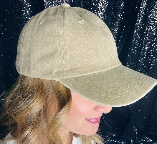 CLASSIC VINTAGE WASHED BASEBALL CAP ‘BF