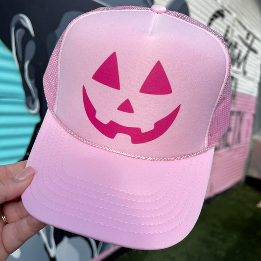 JACK O LANTERN TRUCKER CAP