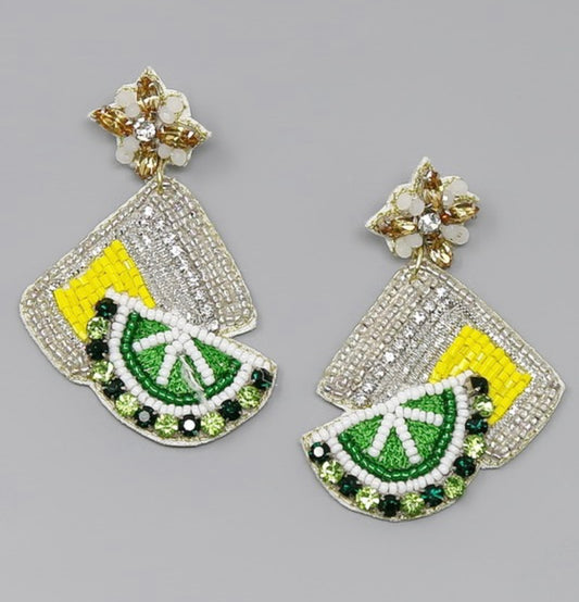 CINCO DE MAYO TEQUILA SHOT EARRING