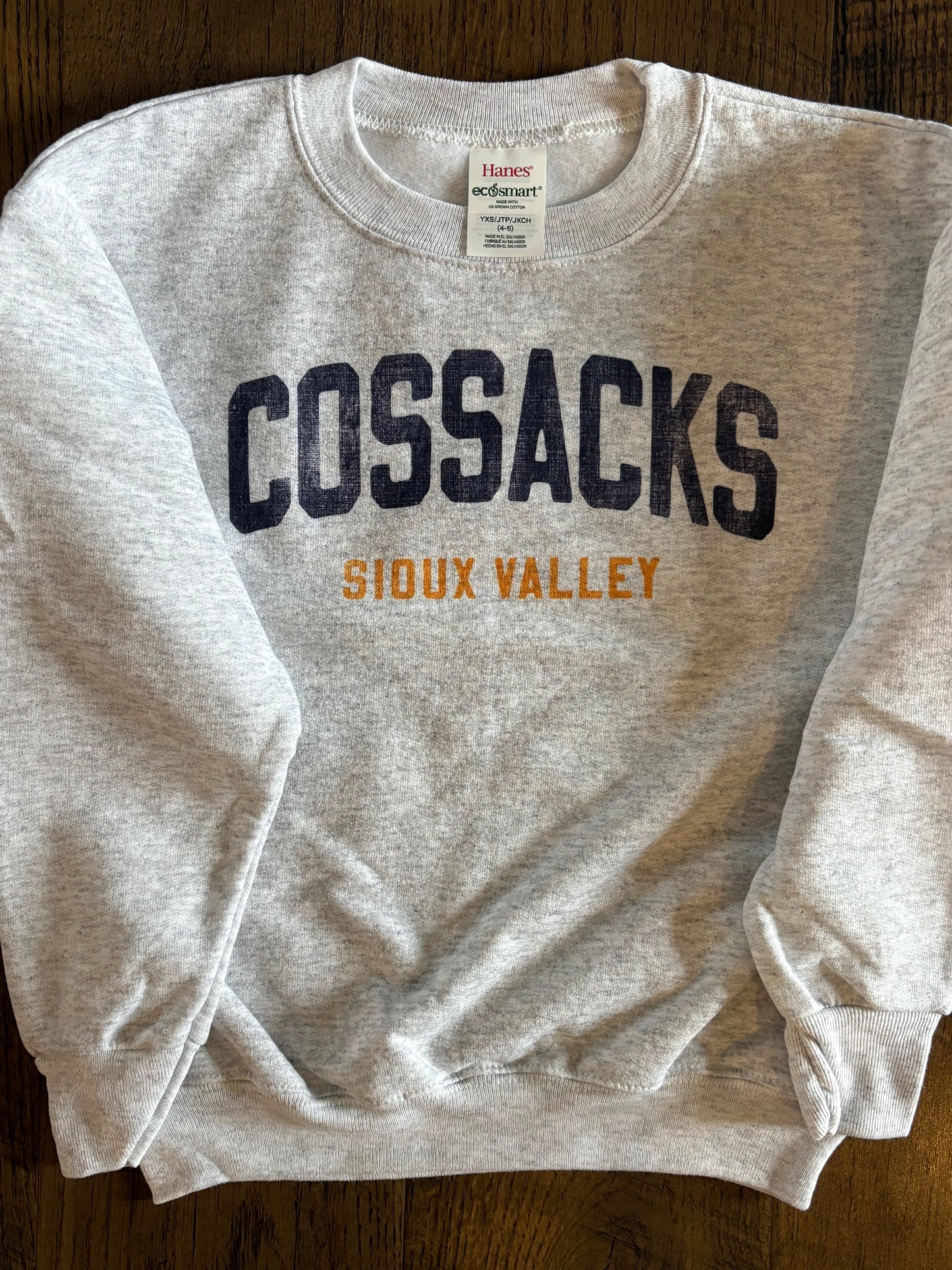 YOUTH DISTRESSED COSSACK SPIRIT SWEATSHIRT