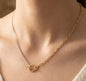 GOLD + SILVER MIXED CHAIN NECKLACE