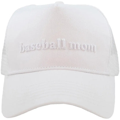 BASEBALL MOM TRUCKER HAT
