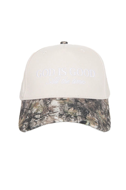 GOD IS GOOD TRUCKER HAT