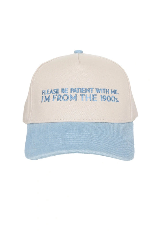 FROM THE 1900s TRUCKER HAT