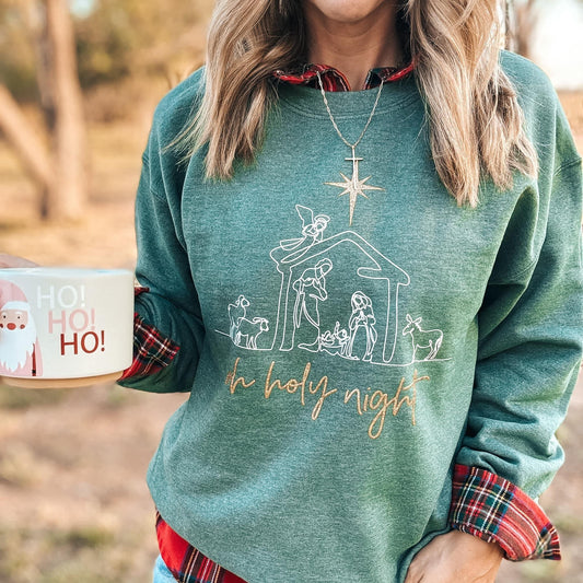 OH HOLY NIGHT SWEATER