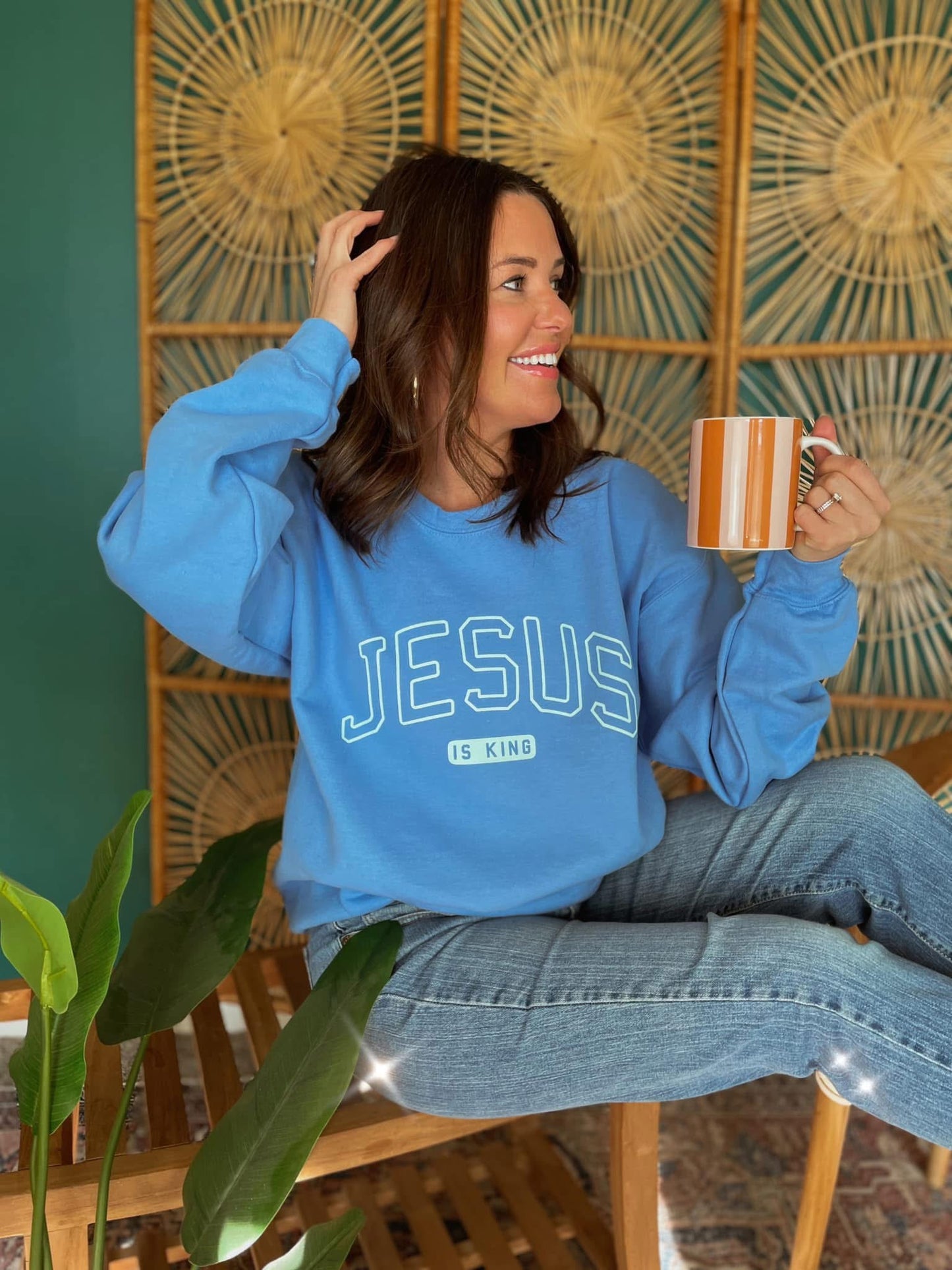 JESUS IS KING SWEATER