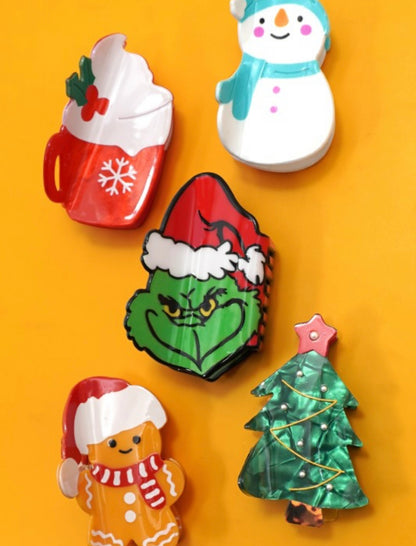::BF::CHRISTMAS HAIR CLAW CLIPS