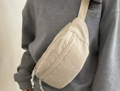 ::BF::CORDUROY CROSSBODY BAG