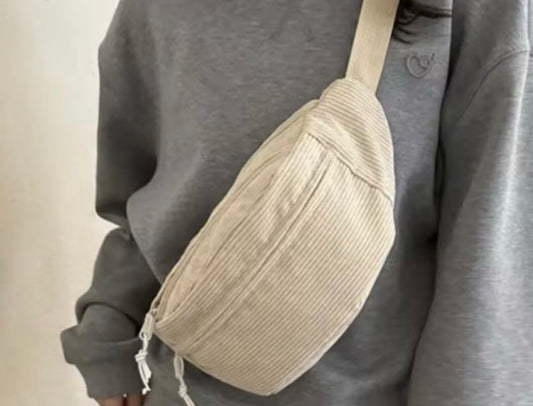 ::BF::CORDUROY CROSSBODY BAG