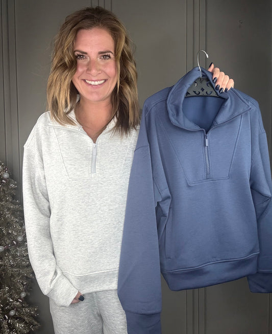 ::BF::SCUBA HALF ZIP PULLOVER