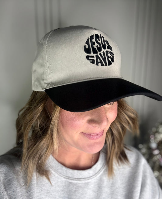 ::BF::JESUS SAVES CANVAS CAP