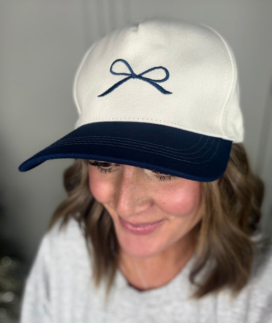 ::BF::BOW TWO TONE CANVAS CAP