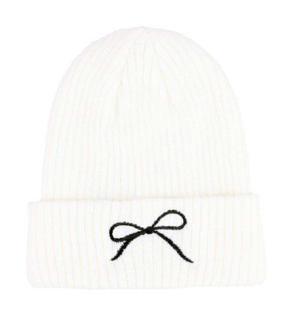 ::BF::BOW KNITTED BEANIE