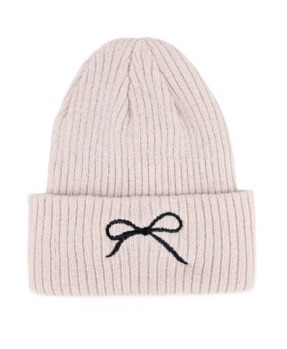 ::BF::BOW KNITTED BEANIE