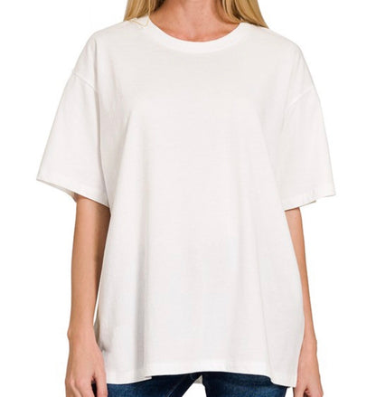 ::BF::COTTON BOYFRIEND SHORT SLEEVE TEE