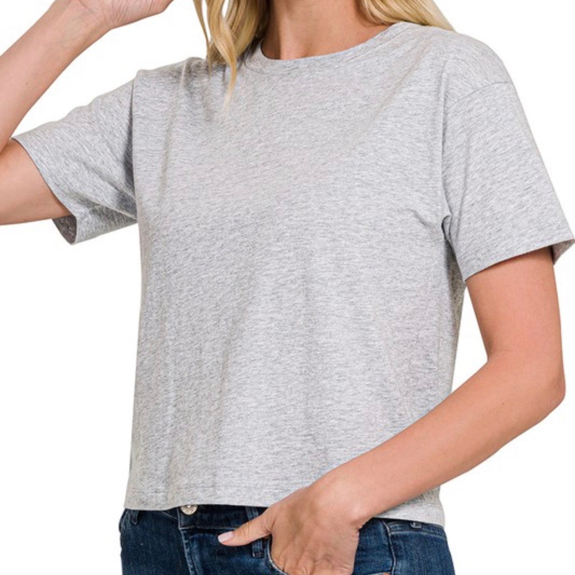 ::BF::COTTON CREW NECK SHORT SLEEVE TEE