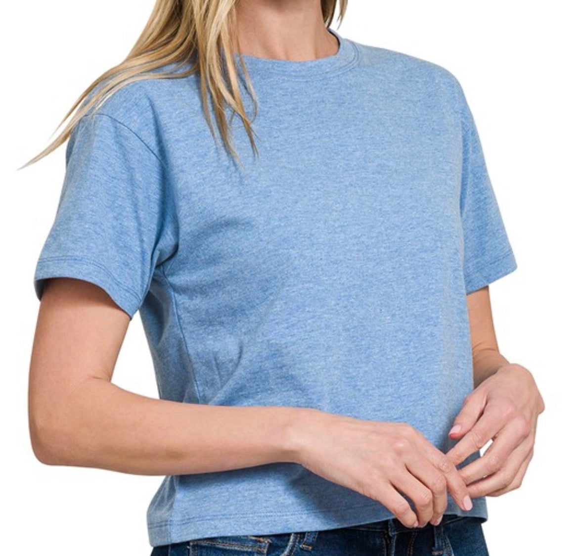 ::BF::COTTON CREW NECK SHORT SLEEVE TEE