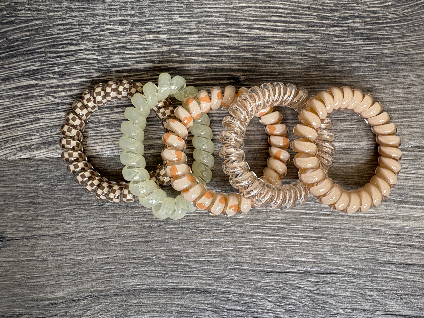 -BF- MIX OF 5 HAIR TIES