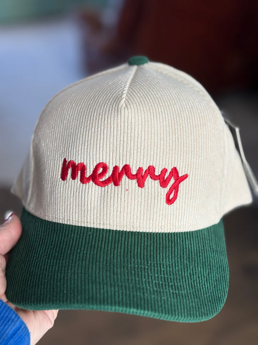 MERRY CORDUROY HAT