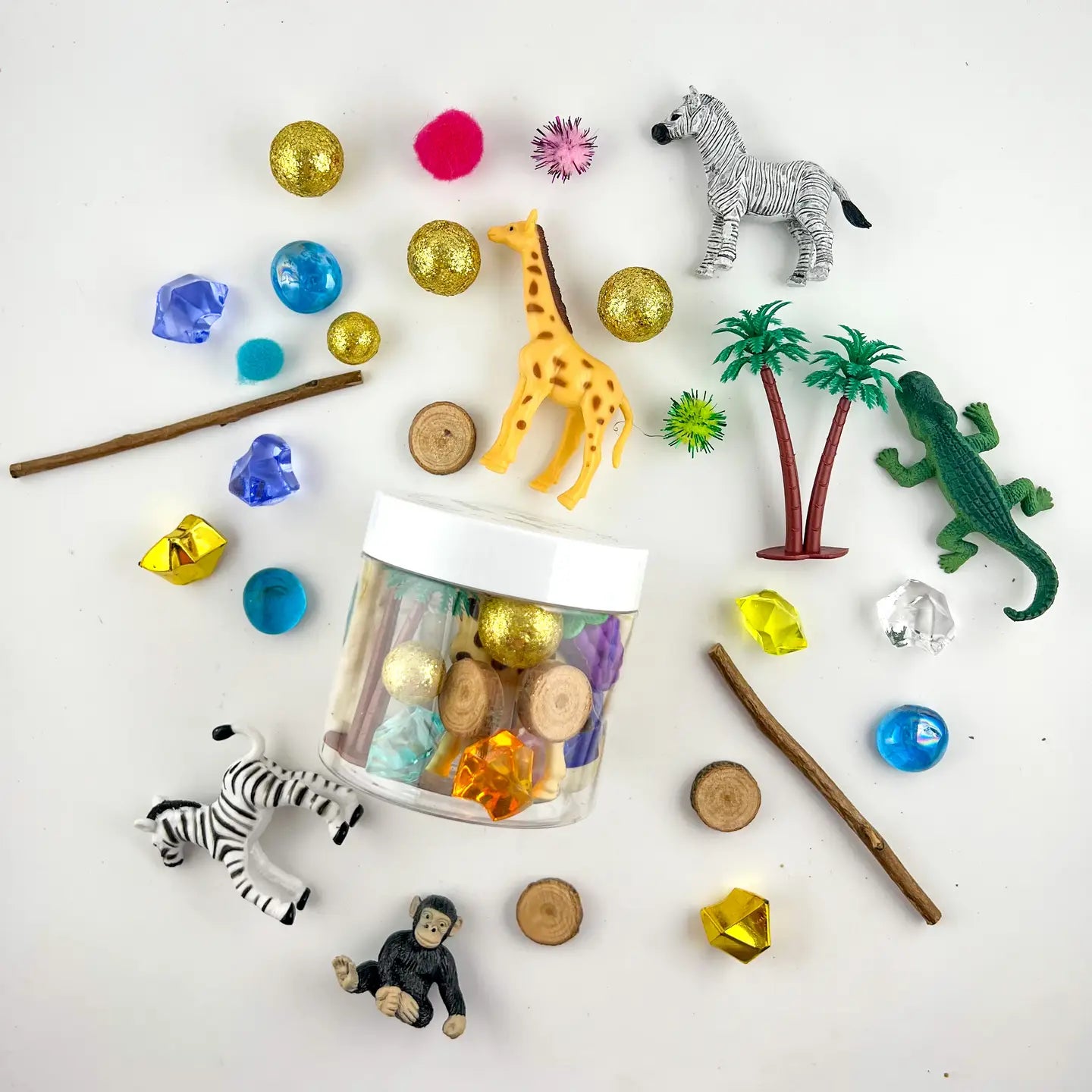 ZOO SENSORY JAR
