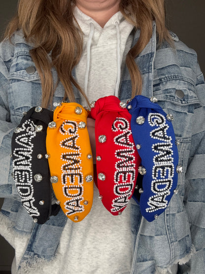 GAME-DAY HEADBAND