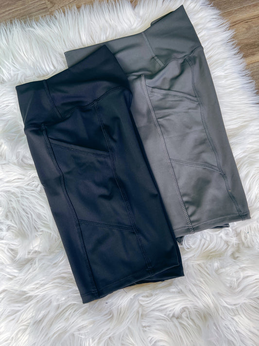 POCKET BIKER SHORTS