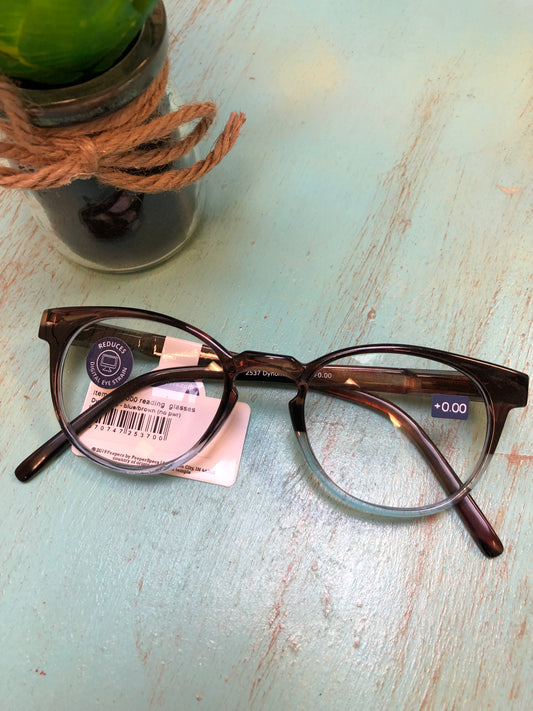 KEYHOLE CLEAR GLASSES